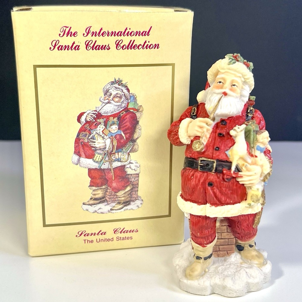 1992 The International Santa Claus Collection United States‎ Figurine Christmas